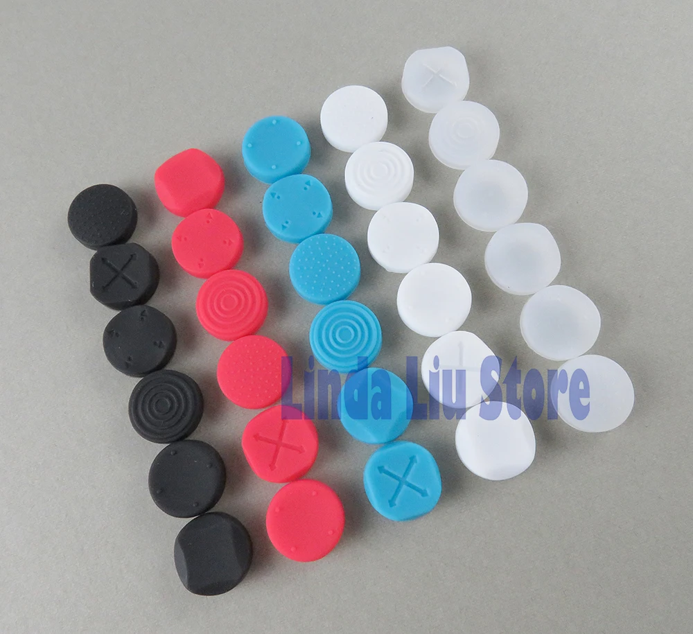 1set Silicone For Poke Ball Non-slip Thumb Grips Cap for Nintendos Switch NS Handle Button Joystick Skin Cover Caps