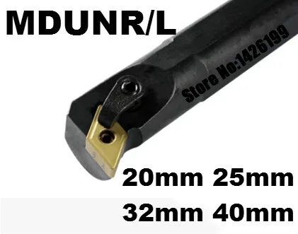 1PCS S20R-MDUNR11 S25S-MDUNR15 S32T-MDUNR15 S40T-MDUNR15 MDUNL11 MDUNL15 20mm-40mm CNC Internal Turning tools