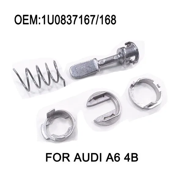 For Audi A6 VW Polo 9N / Golf IV 4 / Bora Car Door Lock Cylinder Barrel Repair Kit Front Left Right 2001+