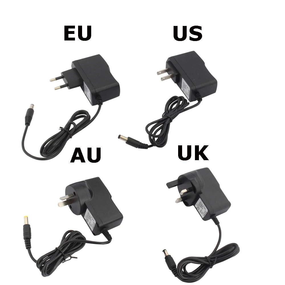 Driver LED 12V 1A 2A 3A Adattatore di alimentazione AC 110V 220V a DC 12 Volt Unità di alimentazione LED Strip 12V Trasformatore di illuminazione a