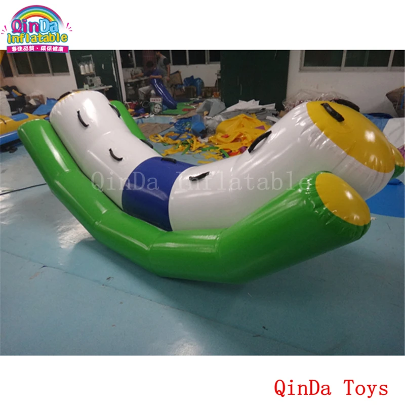 Water Play Equipment Inflatable Teeterboard,3m Inflatable Water Seesaw With Factory Price