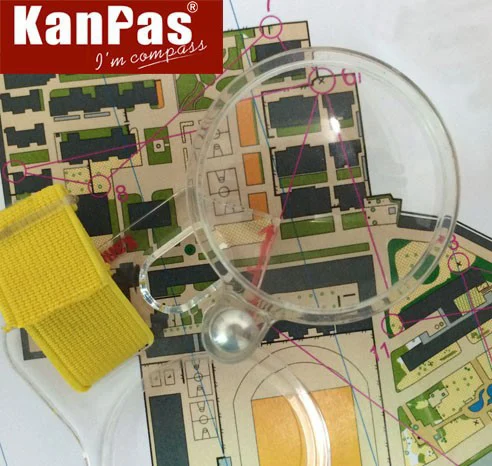 KANPAS orienteering compass magnifier lens for map,L-49 from orienteering equipment &orienteering products maker