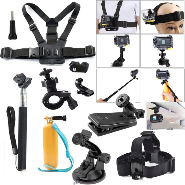 Accessories for Sony Action Cam HDR AS15 AS20 AS200V AS30V AS100V AZ1 mini FDR-X1000V/W 4 k