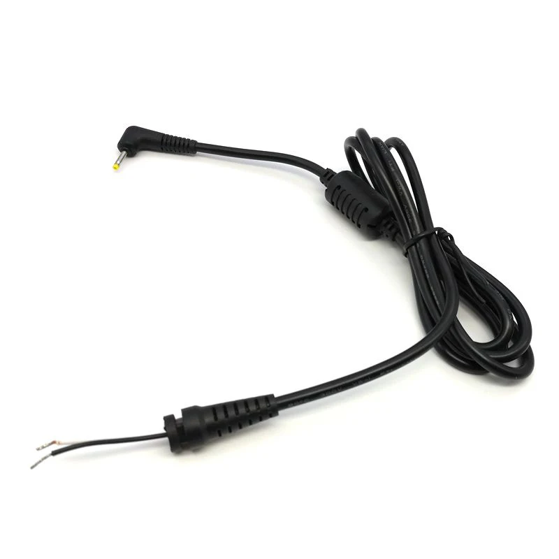 Cable de CC de 2,35x0,7, Conector de 2,35x0,7mm, 2,5x0,7mm, Cable de alimentación para ASUS, Eee, PC, Netbook, cable de cobre de cabeza ultrapequeña