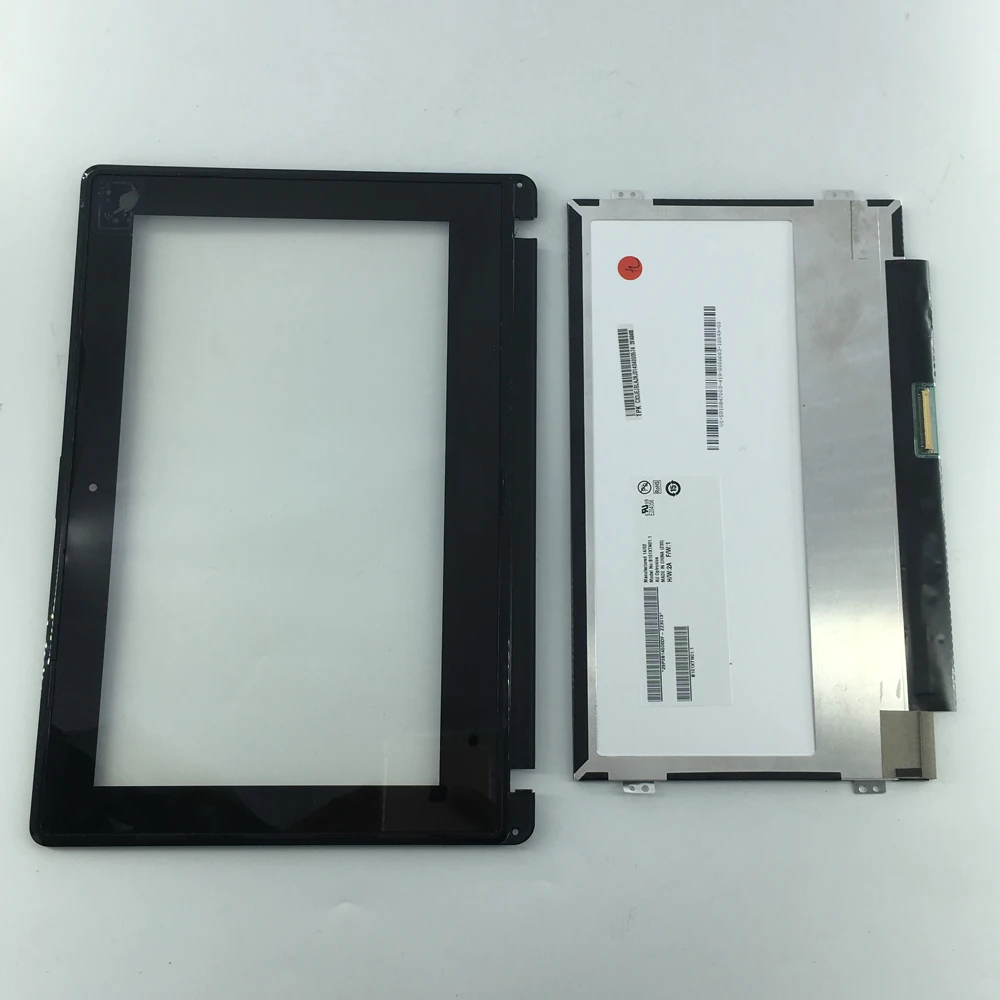 B101XTN01.1 Monitor Layar Panel Display LCD Layar Sentuh Digitizer Kaca Rakitan dengan Bingkai UNTUK ASUS VivoBook X102BA X102