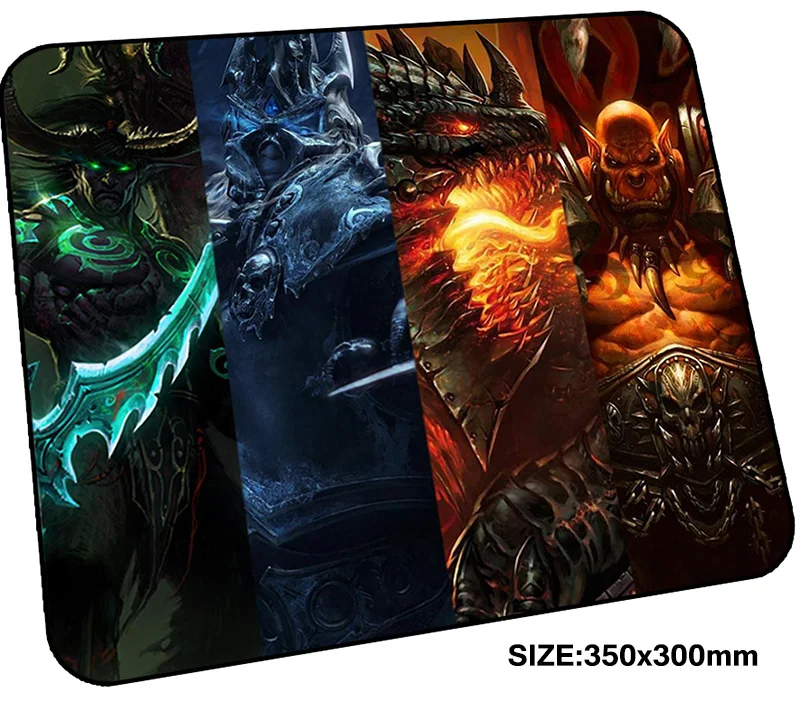 Thrall pad mouse computador gamer mause pad 350x300mm padmouse present mousepad ergonomic gadget Birthday office desk mats