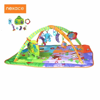 Baby Boden Teppich Musical Entwicklung Gym Matte Für 2-10 monate