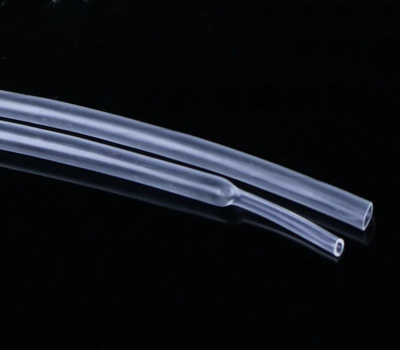 5METER/LOT 2:1 transparent heat tube 1mm 1.5mm 2mm 2.5mm 3mm 3.5mm 4mm 5mm 6mm Diameter heat shrink tube DIY Connector Repair