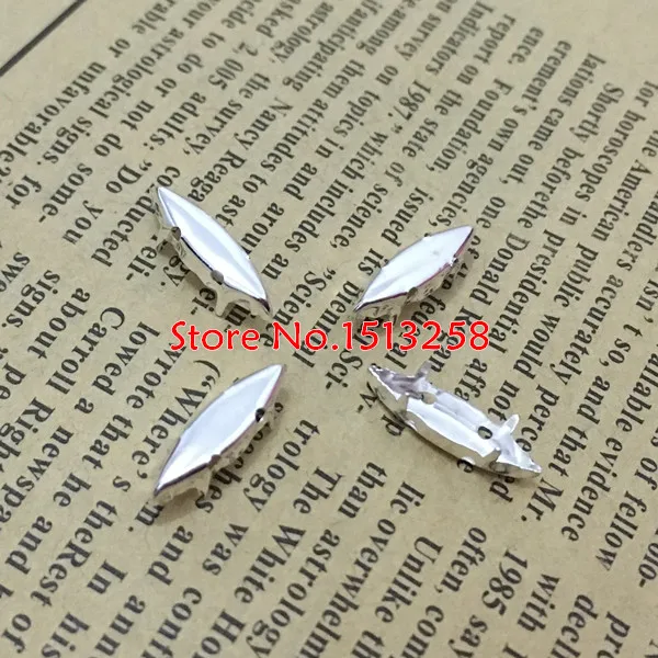 4*15mm marquise / MS MARQ metal claw for setting fancy crystal rhinestones, 4x15mm metal claw setting Buckles free shipping