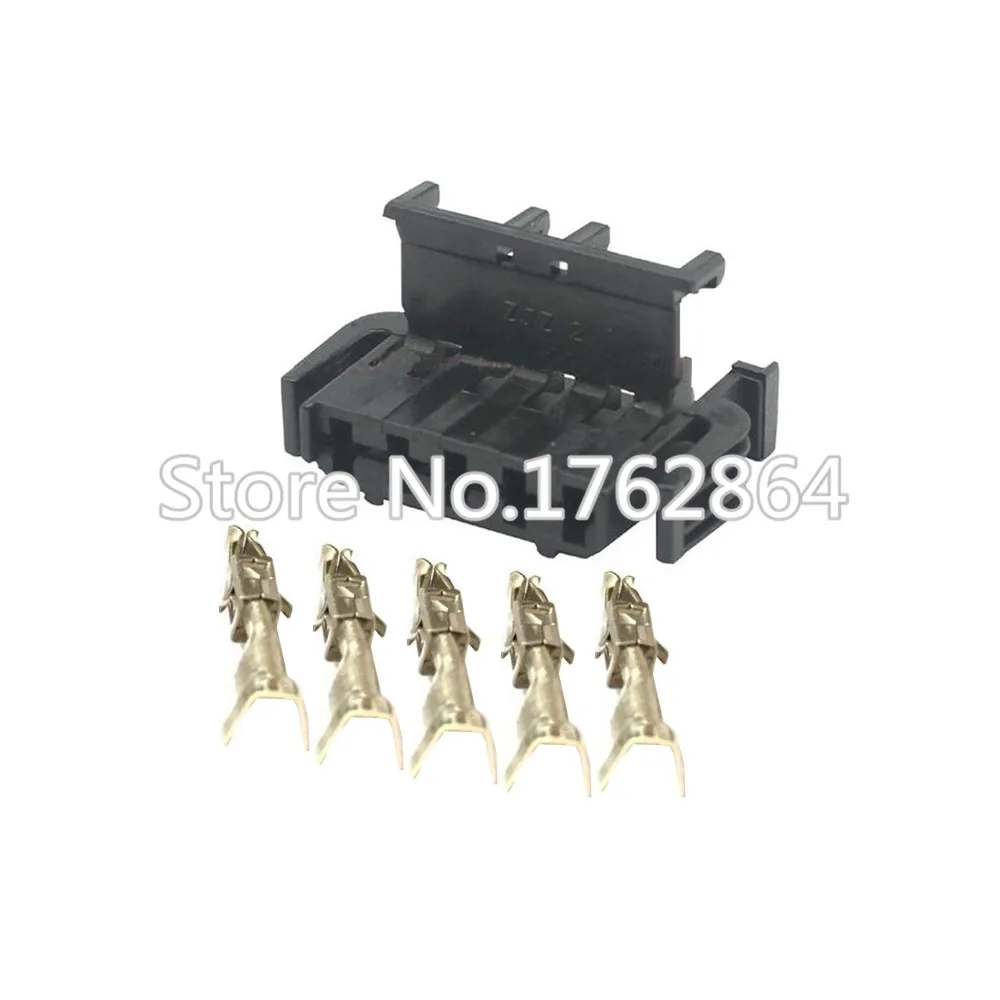 Female 5 Pin DJ7053-2.8-21 Auto Wire Connector Electrical Socket With Terminals
