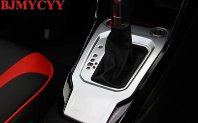 BJMYCYY ABS automobile stall panel decorative frame For Volkswagen T-ROC T ROC 2018 Accessories