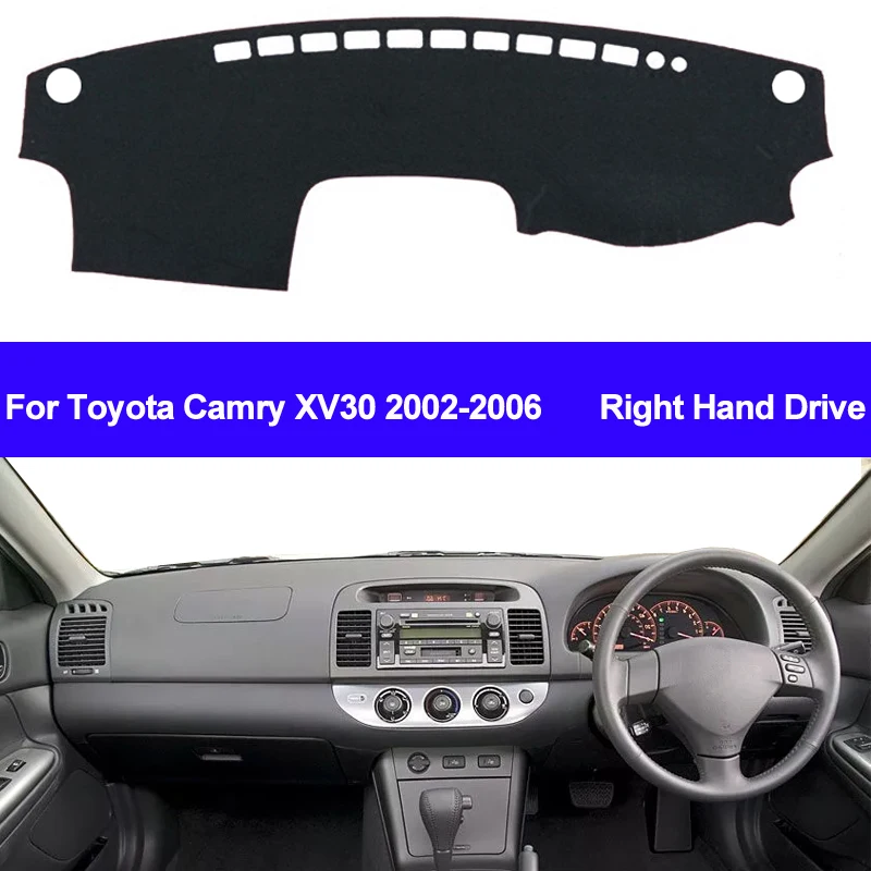 For Toyota Camry XV30 2002 2003 2004 2005 2006 Car Dashboard Cover Dash Mat Pad Dash Board Cover Carpet Auto Sun DashMat