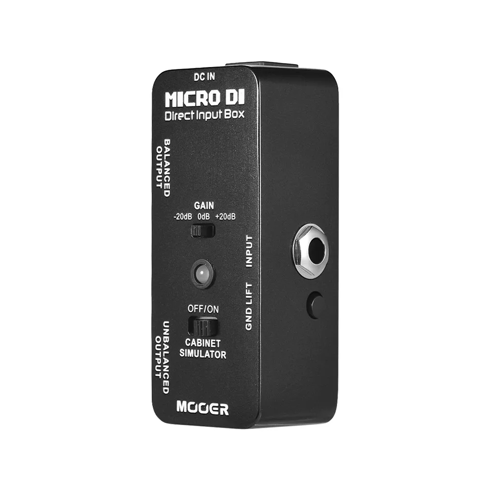 Mooer MicroDI: La Soluzione Definitiva per il Suono da Studio in Scena?