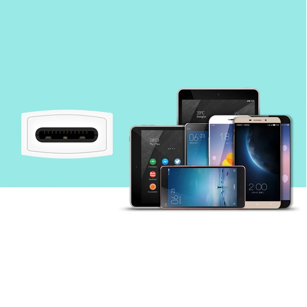 Cáp dữ liệu Loại C USB 2.0 Loại A Đến Nữ O-T-G Dữ Liệu Cáp Kết Nối