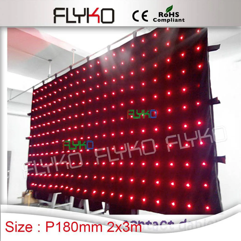 

new products innovative product flexible led curtain for stage backdrops