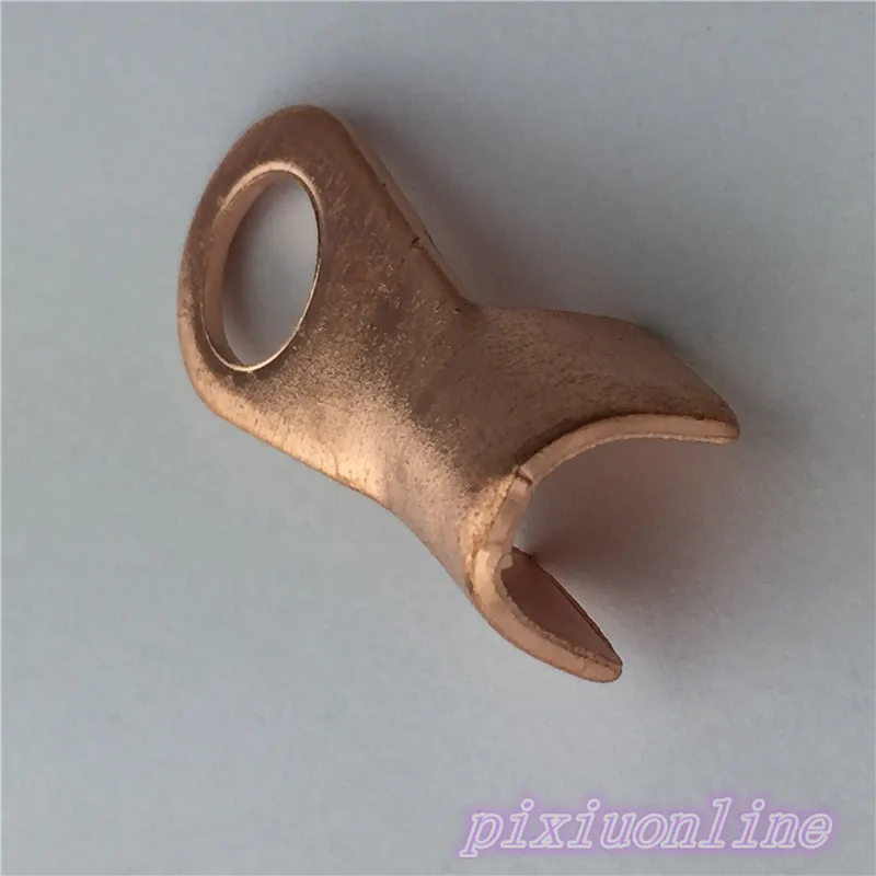 10pcs For 4-16Wire  60A 8mm Dia Copper Circular Splice Terminal L5Y Wire Naked Connector High Quality