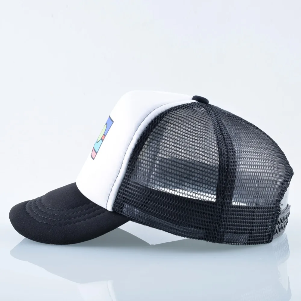 Summer Mesh Baseball Cap For Boys And Girls Lovely Colorful Printing Snapback Hat Kids Outdoor Children Breathable Visor Hats