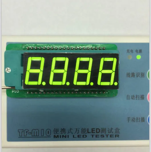 

Common anode/ Common cathode 0.56 inch digital tube 4 bits digital tube led display 0.56inches Yellow-Green digital tube