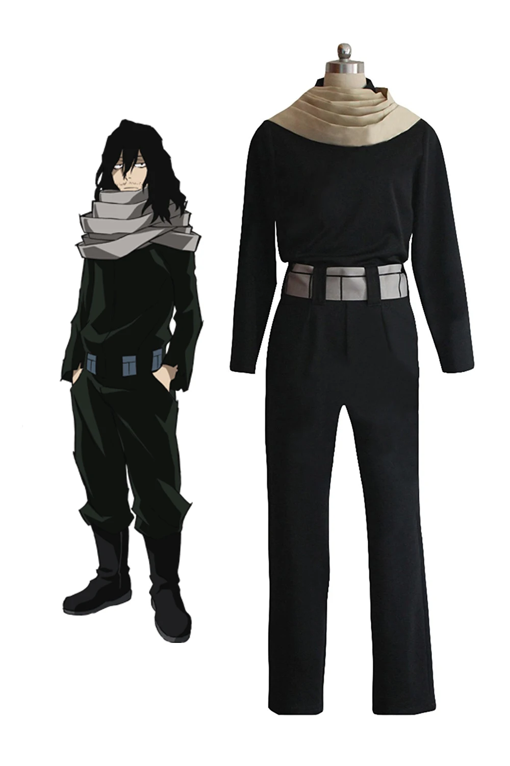 

Shota Aizawa Cosplay My Hero Academia Eraserhead Shota Aizawa Cosplay Costume Boku No Hero Academia Cosplay Custom Made