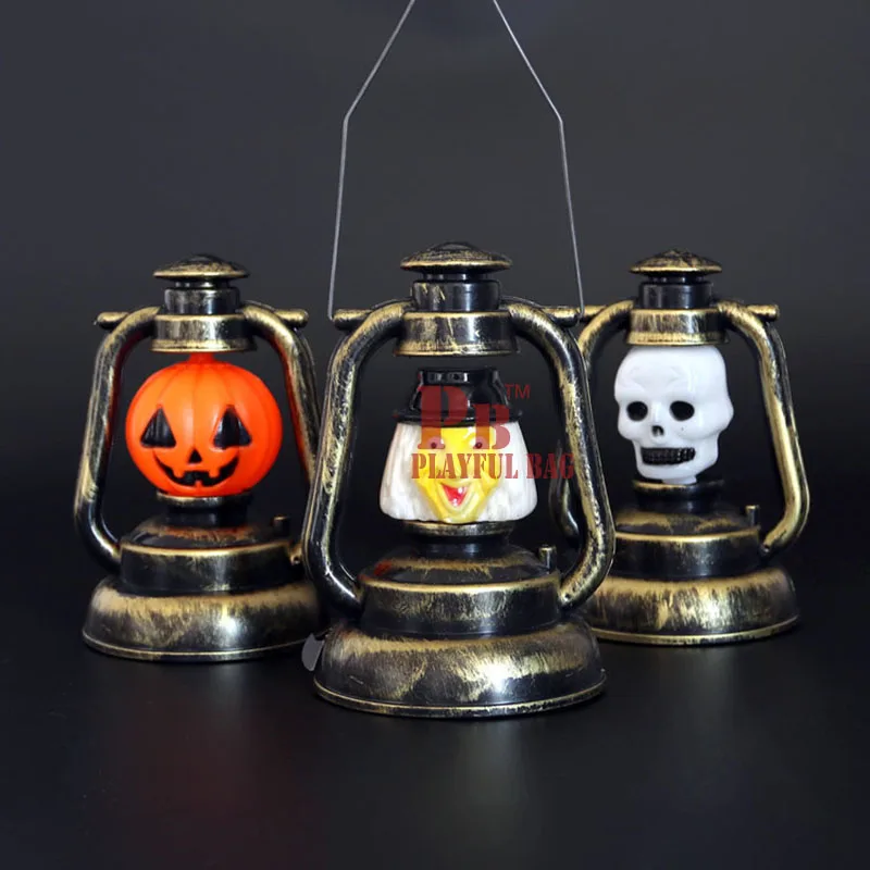 Lanterne fantôme appelée jack-o-lanterne pour activités d'halloween, accessoires décoratifs lumineux pour scène de bar