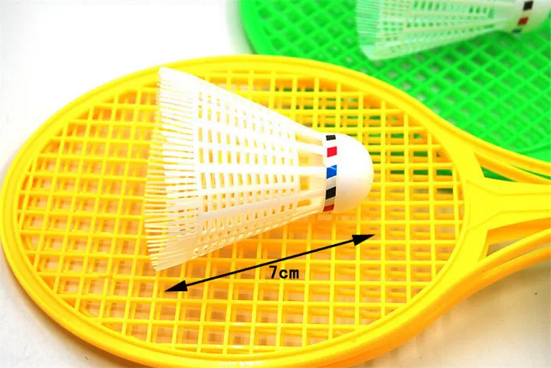 1คู่ Hot ขายเด็ก Dual แบดมินตันเด็กกีฬาเด็กกีฬาเตียงของเล่นเสริมการเรียนรู้ขายส่ง
