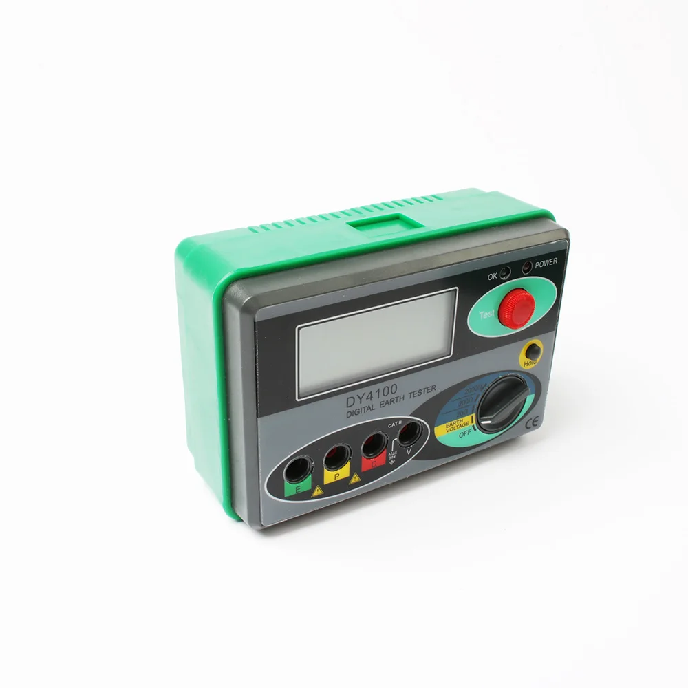 dy4100 real digital earth tester dy4100 dy-4100 Ground Resistance Tester Meter
