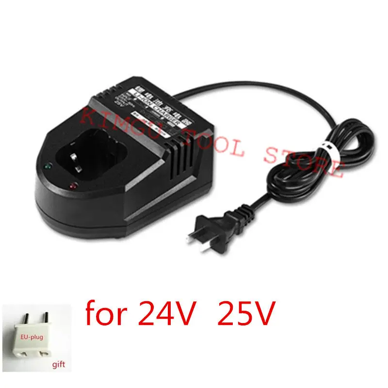 AC220V-240V Charger for CHINA LONGYUN 21V 24V  25V Li-Ion Battery 30000mwh Cordless Drill Driver Screwdrive