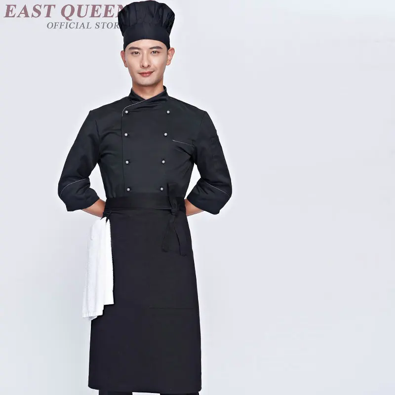 Catering clothing food service chef jacket unifrom clothing hotel restaurant kitchen waiter cook chef costume clothes DD1002 Y