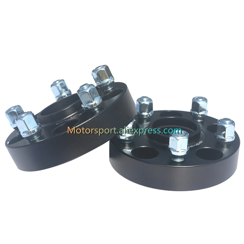 2pcs 20/25/30mm PCD 5X120-72.6 Hub Centric 12x1.5 Car Wheel Spacer For BMW