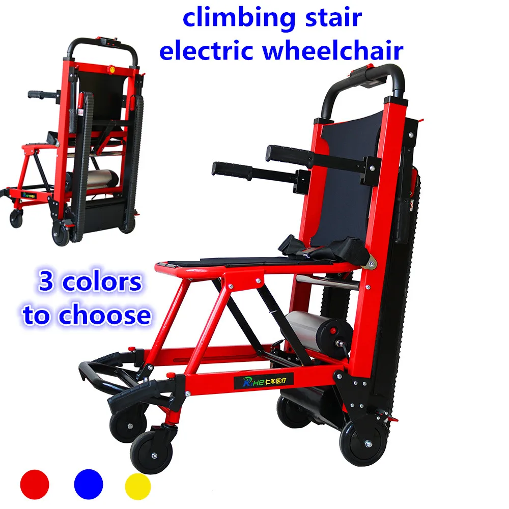 Elderly Climber Intelligent Automatic Up And Down Stairs Lightweight Folding Disabled People Climber Stairs Electric Wheelchair