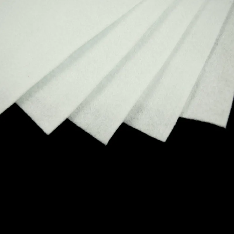 Soft white Non Woven Felt Fabric Sheets Fiber Thick Kids DIY Craft Assorted Fabric Square Embroidery Scrapbooking Craft AA8503