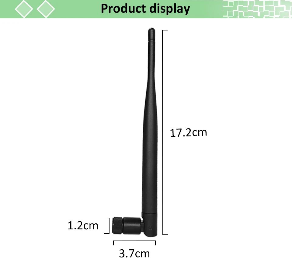 GWS 5 Stück Großhandel 868MHz Antenne LoRa LoRaWAN 915MHz Hochleistungs-5dBi SMA-Stecker GSM Meshtastic Antenne – Detail 8