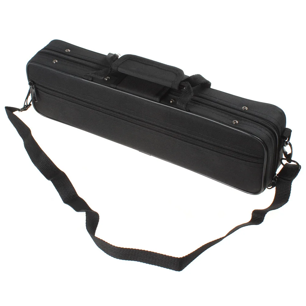 Wholesale profesional portable flute bag waterproof case black cover lightweight box good quality package with shoulder strap