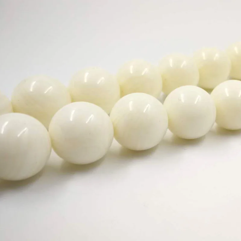 Resin Tasbih Imitation ivory color Misbaha 33 Beads white muslim man rosary Mastkhan prayer beads Islamic bracelet Eid gift
