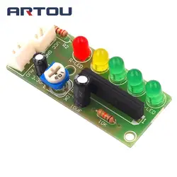 1 Set DIY Kit KA2284 Audio Level Indicator Suite Trousse Electronic Parts 5mm RED Green LED Level Indicating 3.5-12V