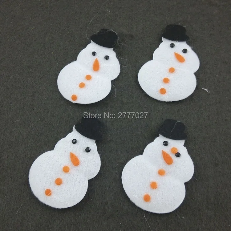 

20pcs 5.0CM PB55 Circles Eco-friendly Cute DIY Accessories Jewelry Decoration Materials With Christmas Snowman shape,Kids Toy