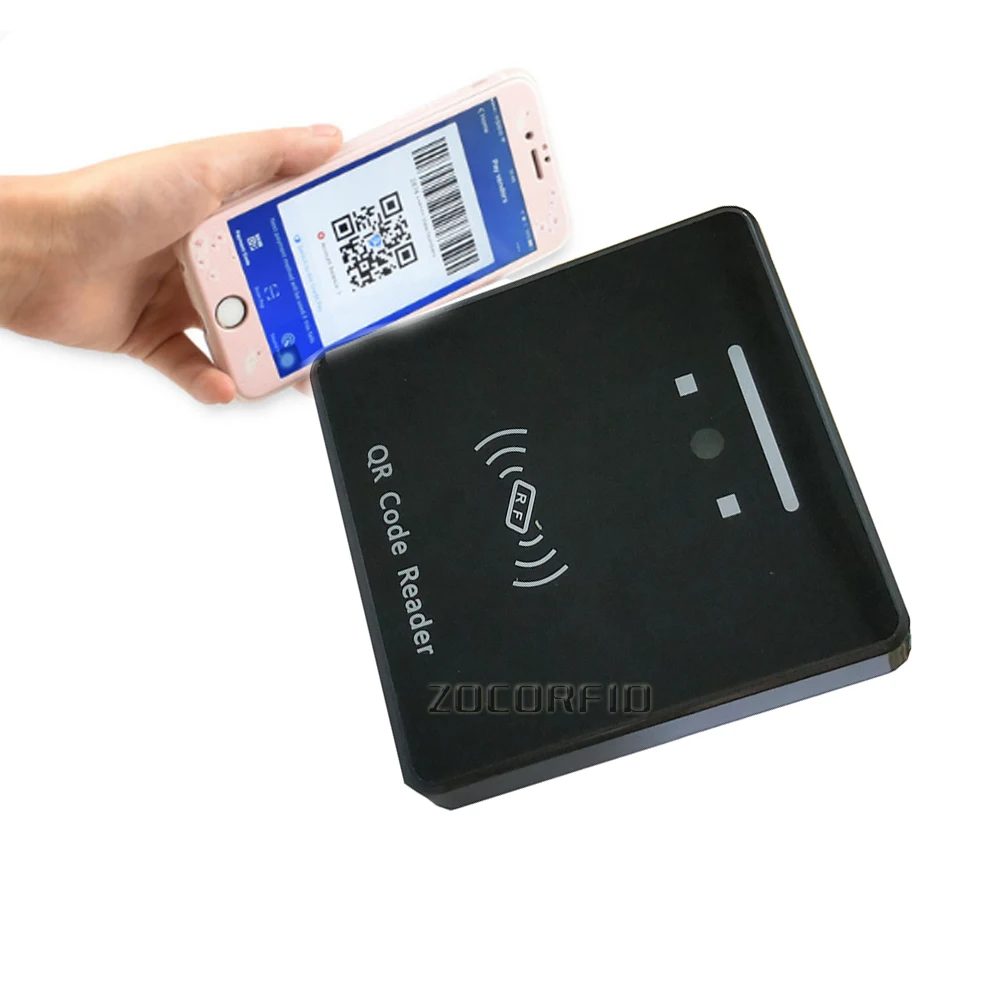 WG26/34 RFID barcode Qr code reader access control reader/Wiegand Qr code access control reader