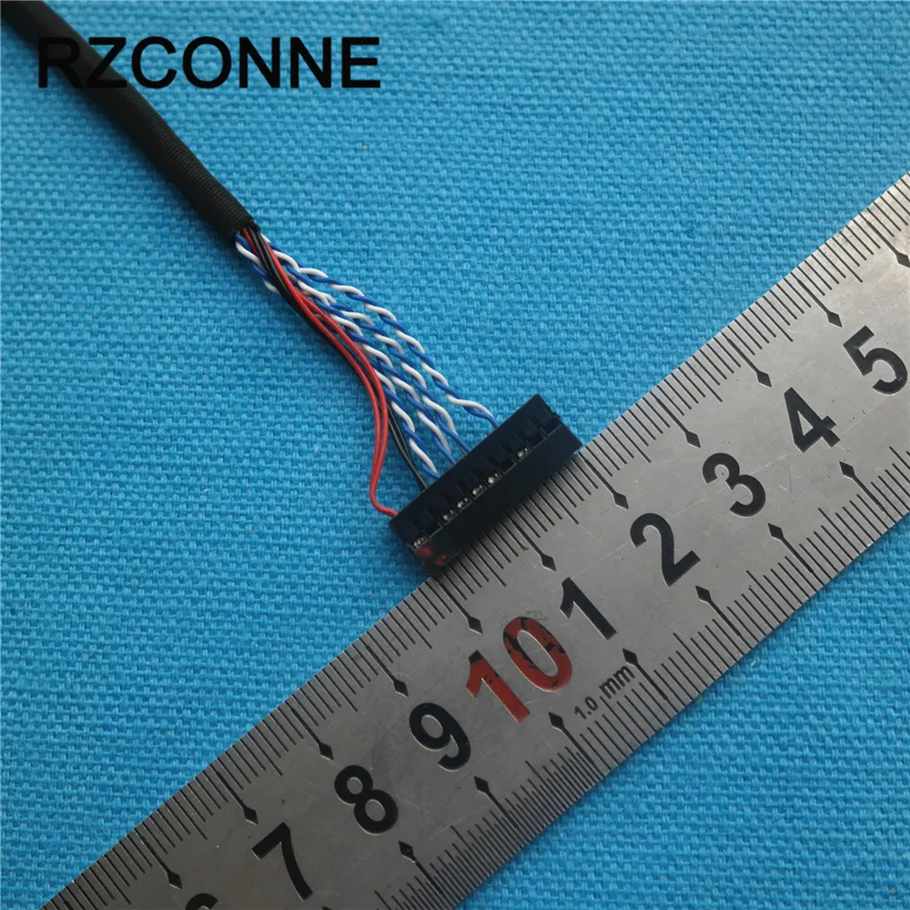 DF19-14-D6 14Pin Single 6 bits LVDS Cable for LCD Controller Panel 5pcs/lot