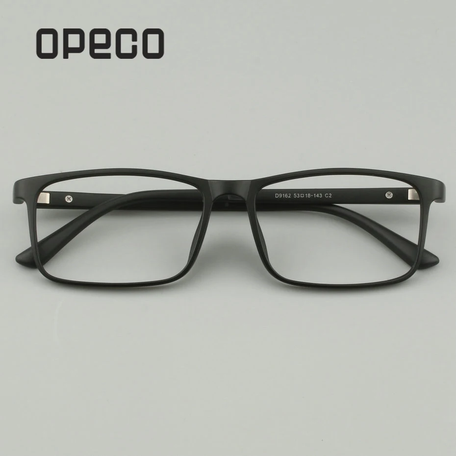 

Opeco Fullrim TR90 men's optical frame progressive multifocal Photochromic Anti Blue Clear Lens Prescription eyeglasses D9162