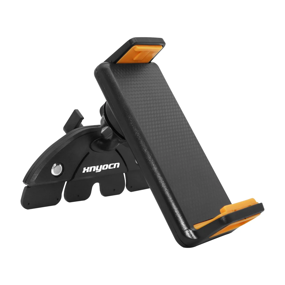 

360 Rotation Car CD Slot Mount Holder Stand For 4-11 Inch Smart Phone Tablet PC