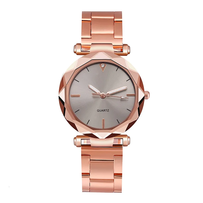 New high-grade ladies watch simple fashion steel band watch women's quartz wrist watch a variety of colors available