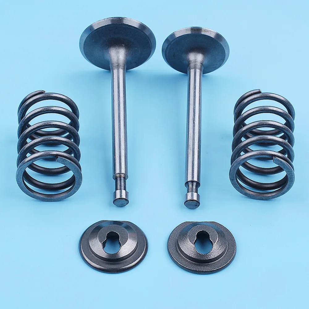 Intake Exhaust Valve & Spring Valve & Spring Retainer For Honda GX340 GX390 11HP 13HP GX 340 390 Gasoline Engine Motor new