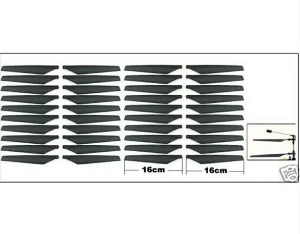 40X 16CM 160MM Main Blade upper lower A B EsKy Lama V3 V4 Walkera 5-4 Helicopter