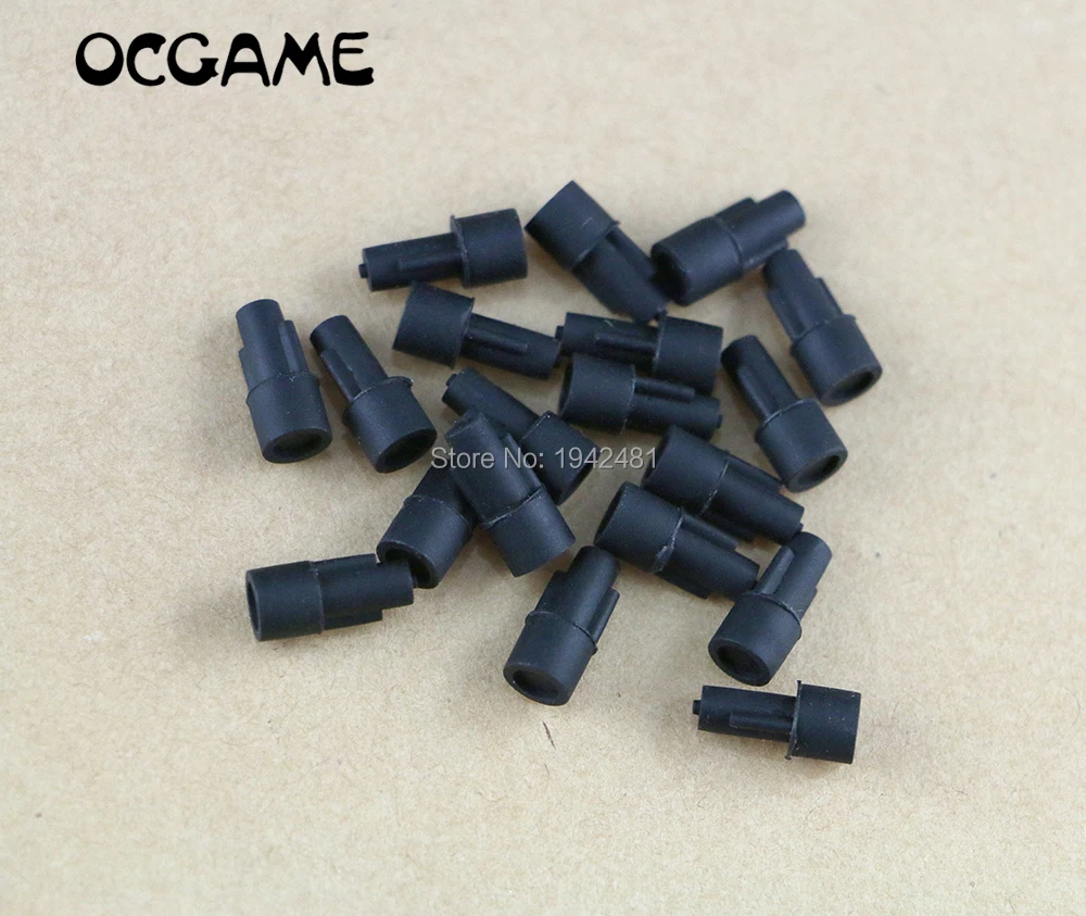 200PCS High Quality Black Silicone Rubber Reset Key Button Restart Button For PS4 Controller Repair Parts