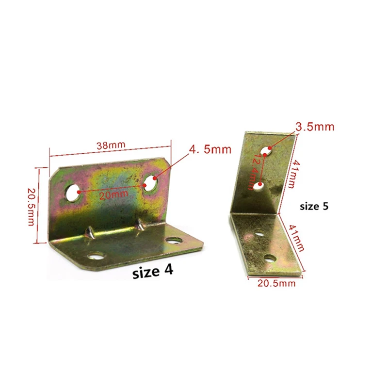 Practical Corner Brackets Joint Fastening Right Angle Thickened Brackets For Furniture Home