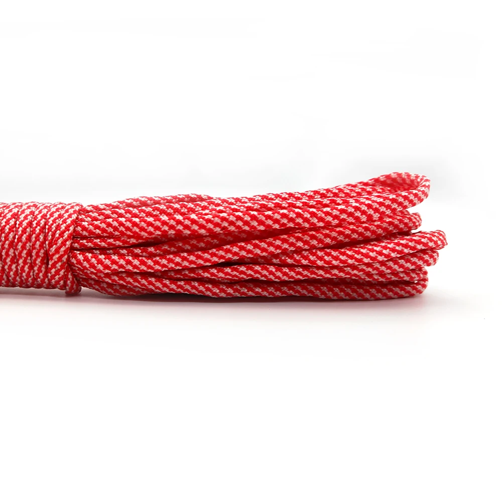 IQiuhike 208 Colors 5 meters Paracord 550 Rope Type III 7 Stand Paracord Parachute Cord Rope Survival kit Wholesale Rope Hiking