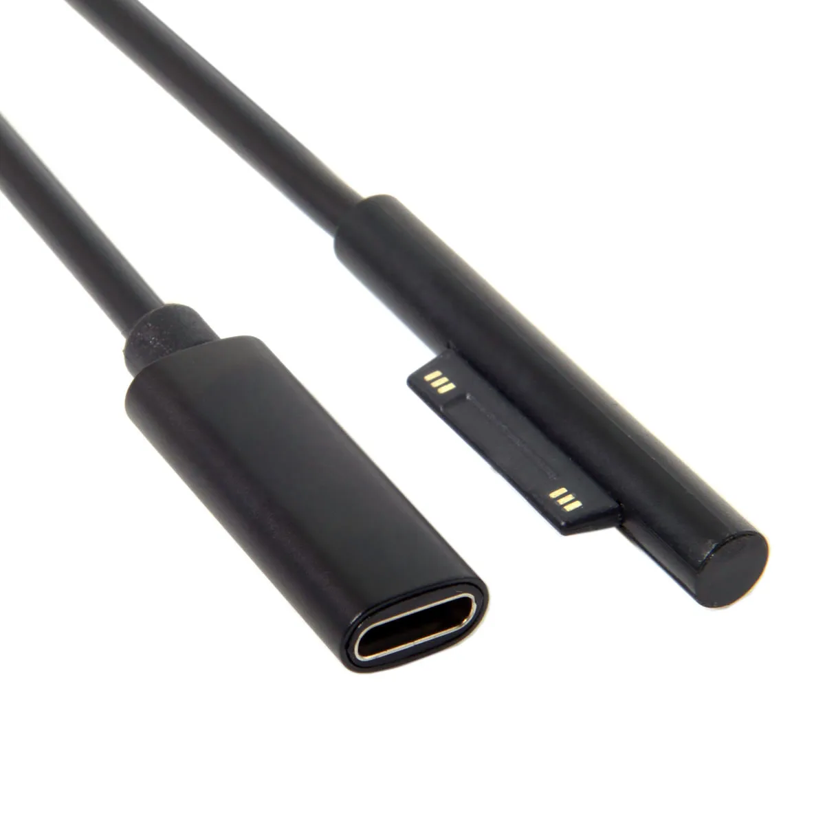 Zihan Type-C USB-C Female DC 15V to Surface Pro3 Pro4 Pro5 Pro6 Book Pro Charge Cable