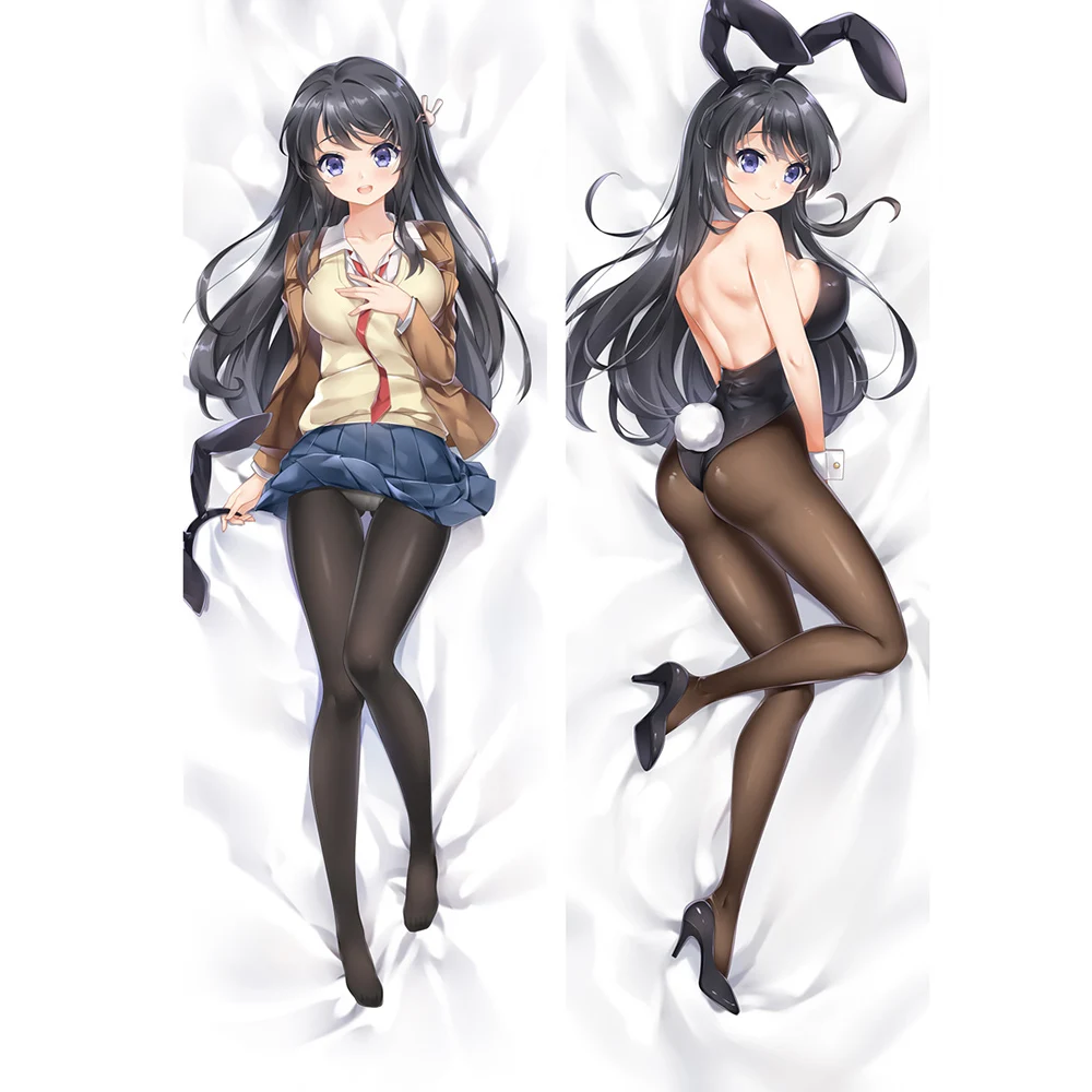 

Mai Sakurajima Anime Body Pillow Case, Rascal Does Not Dream of Bunny Girl Senpai