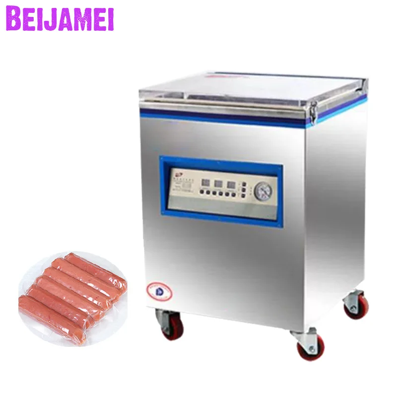 

BEIJAMEI Commercial Vegetable Vacuum Food Sealer Packer Household Rice Grains Dry Fish Sealing Packing Machine