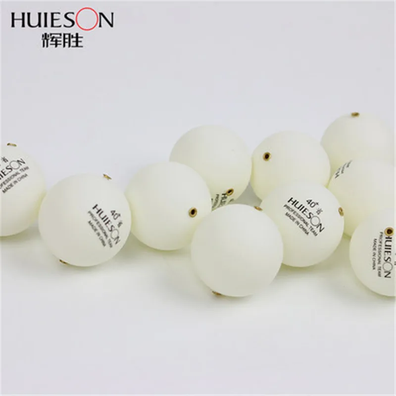 1x Huieson Professional Fixed Table Tennis Ball with Bronze Holes for Table Tennis Stroking Training Robot Spare Ping Pong Ball